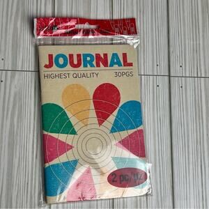 Studio 18 Two Pack 30 Pages Lined Ruled Notebook Journals NWT
